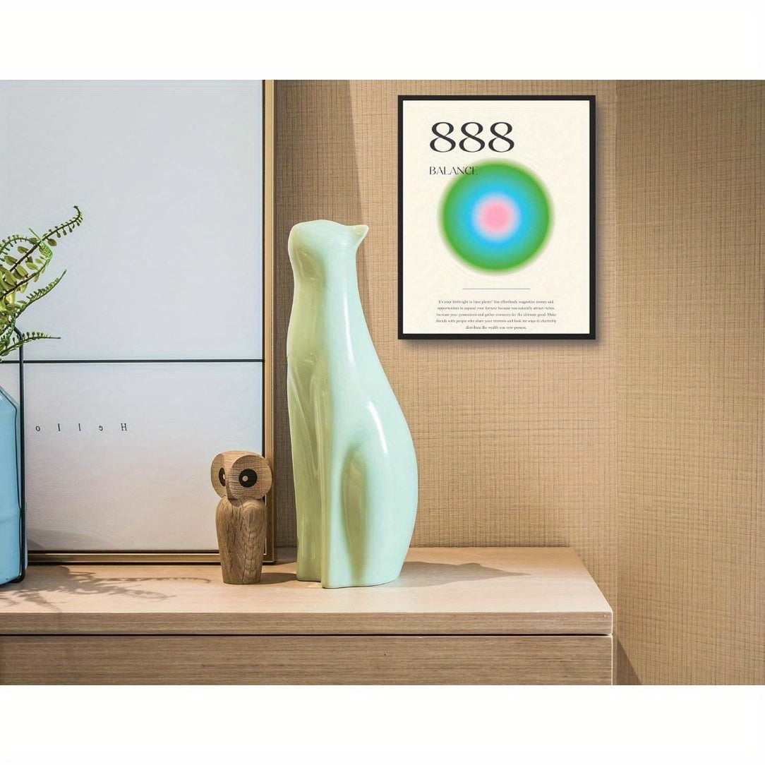 Set om 9 posters med "Angel numbers"