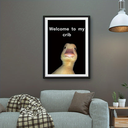 Poster "Welcome to My Crib"