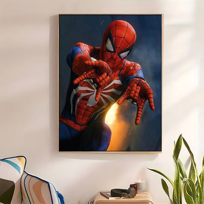 Poster med Spiderman