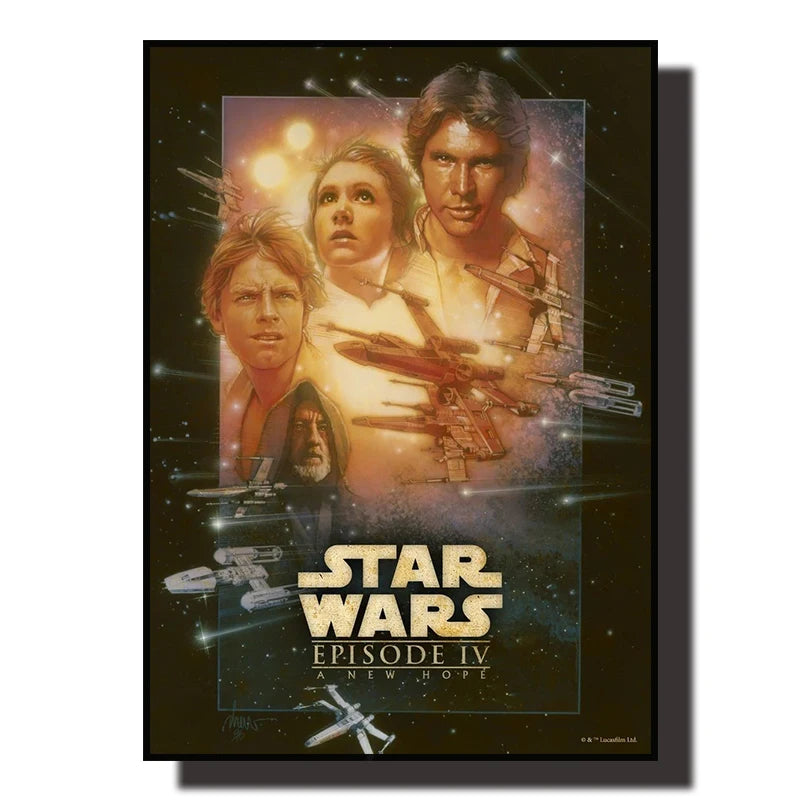 Poster med motiv från Star Wars