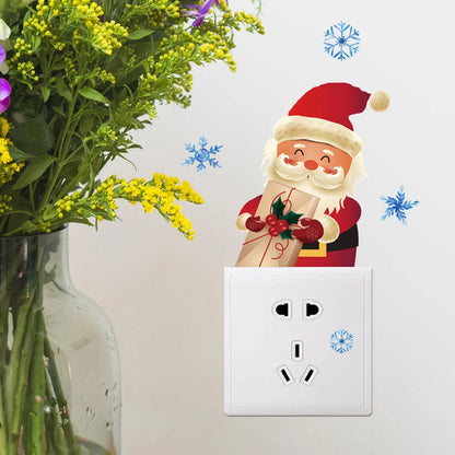 Väggdekor Självlysande tomte