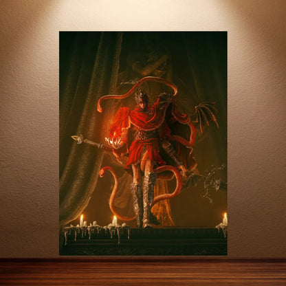 Posterkollektion från spelet "God of War"
