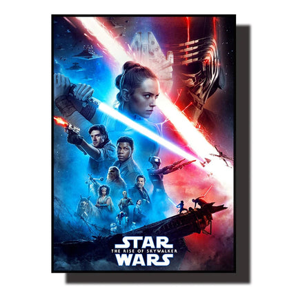 Poster med motiv från Star Wars