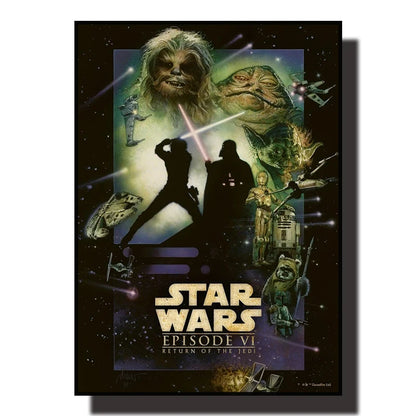 Poster med motiv från Star Wars