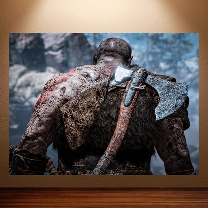 Posterkollektion från spelet "God of War"