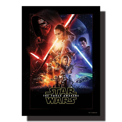 Poster med motiv från Star Wars