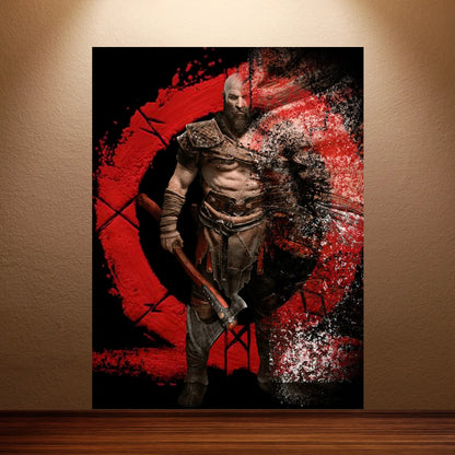 Posterkollektion från spelet "God of War"