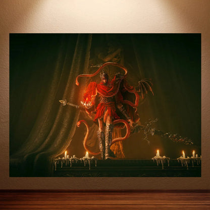 Posterkollektion från spelet "God of War"