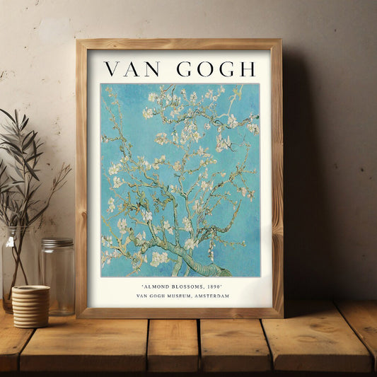 Poster med Van Goghs "Almond Blossoms"