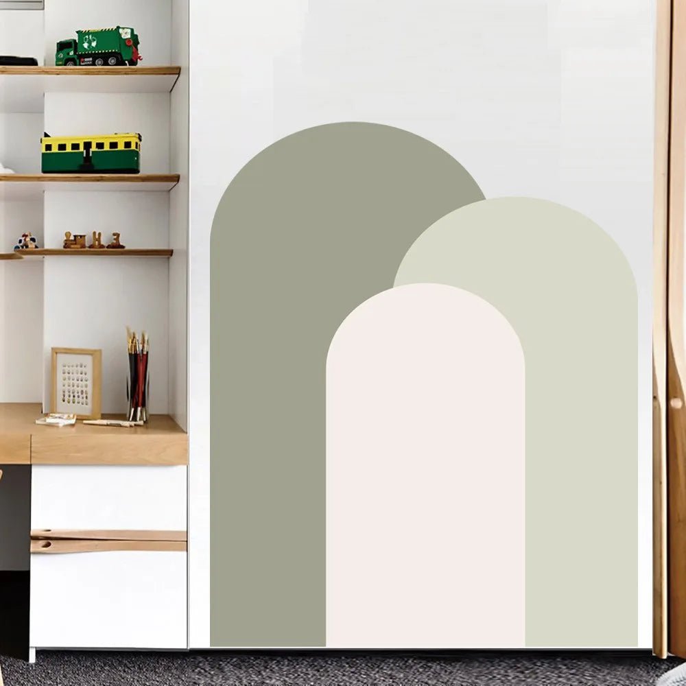 Bohemiska bågar väggdekor - Geometrisk design - Modern inredning - Väggdekorshopen	