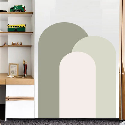 Bohemiska bågar väggdekor - Geometrisk design - Modern inredning - Väggdekorshopen	